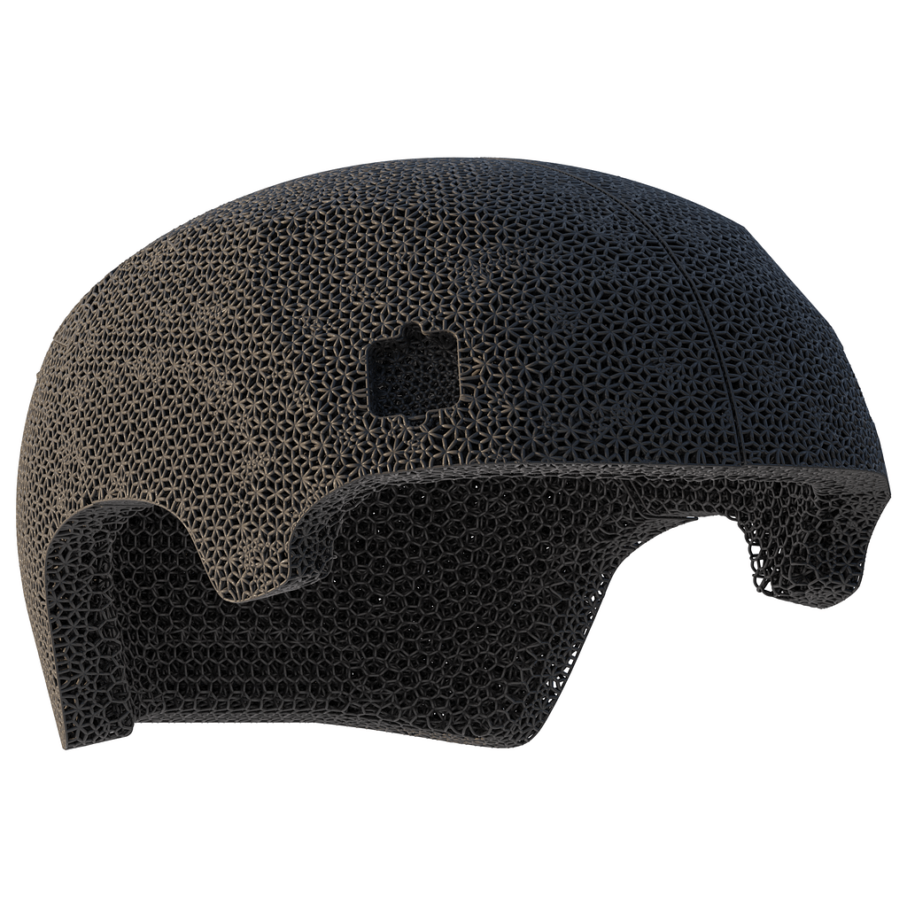 elastomero poliuretanico EPU helmet img