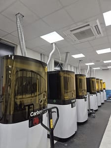 STAMPANTE CARBON DLS installazione6