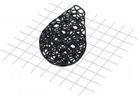modellazione 3d-lattice- Carbon